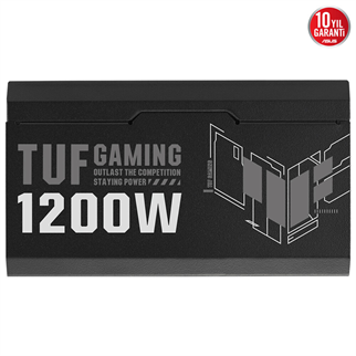 ASUS 1200W 80+ GOLD TUF GAMING 1200G PCIe5.0 Tam Modüler Power Supply