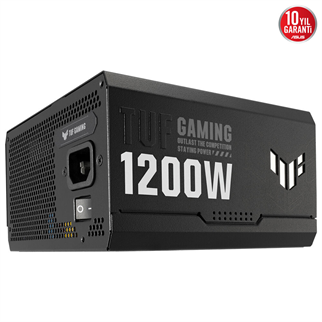 ASUS 1200W 80+ GOLD TUF GAMING 1200G PCIe5.0 Tam Modüler Power Supply