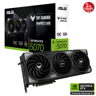 ASUS 12GB Tuf Gaming OC Edition TUF-RTX5070-O12G GDDR7 192bit HDMI DP PCIe 5.0