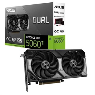ASUS 16GB DUAL RTX5060TI-O16G GDDR7 128bit HDMI DP PCIe 5.0