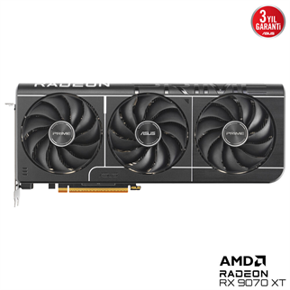 ASUS 16GB PRIME RX9070XT-O16G GDDR6 256bit HDMI DP PCIE 5.0