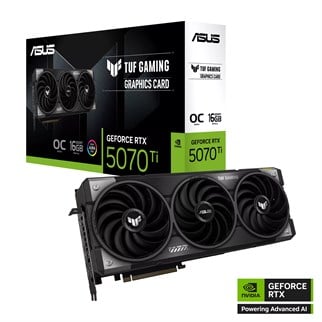 ASUS 16GB TUF GAMING RTX5070TI-O16G GDDR7 256bit HDMI DP PCIe 5.0