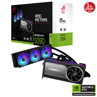 ASUS 32GB ROG ASTRAL LC RTX5090-O32G GAMING GDDR7 512bit HDMI-DP PCIE 5.0