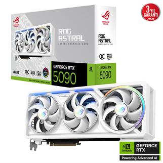 ASUS 32GB ROG ASTRAL RTX5090-O32G-WHITE GDDR7 512bit HDMI DP PCIe 5.0