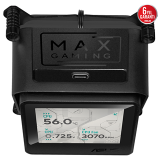 ASUS 360MM MAX GAMING LC 360 ARGB LCD ARGB AM5-1851p Sıvı Soğutmalı İşlemci Fanı / 90RC01G1-B0EAY0