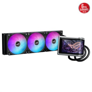 ASUS 360MM ROG RYUO IV 360 ARGB LCD AM5-1851p Sıvı Soğutmalı İşlemci Fanı / 90RC01N1-B0EAY0