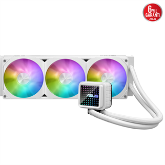 ASUS 360mm PRIME LC 360 ARGB AM5-1851p Sıvı Soğutmalı İşlemci Fanı Beyaz / 90RC0102-B0EAY0