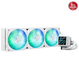 ASUS 360mm PRIME LC 360 ARGB AM5-1851p Sıvı Soğutmalı İşlemci Fanı Beyaz / 90RC0102-B0EAY0