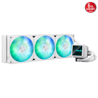 ASUS 360mm PRIME LC 360 ARGB AM5-1851p Sıvı Soğutmalı İşlemci Fanı Beyaz / 90RC0102-B0EAY0