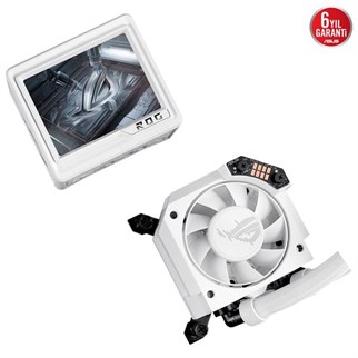 ASUS 360mm ROG RYUJIN III 360 EXTREME WHITE ARGB Sıvı Soğutmalı AM5-1851p İşlemci Fanı Beyaz