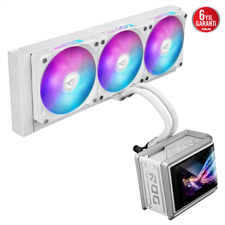 ASUS 360mm ROG RYUO IV SLC 360 ARGB WHITE AM5-1851p Sıvı Soğutmalı İşlemci Fanı