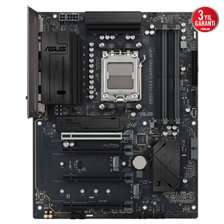 ASUS B850 MAX GAMING WIFI6E DDR5 HDMI-DP PCIE 5.0 AM5 ATX Kurumsal Anakart