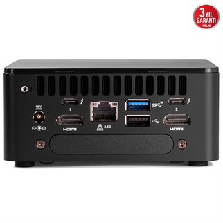 ASUS CORE i7 1260P-Ram Disk Yok-FDOS / NUC12 Pro Tall Kit  RNUC12WSHI700002I