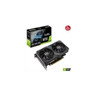 ASUS DUAL-RTX3060-O12G-V2, 12Gb, 192Bit, GDDR6, 192Bit, 1xHDMI, 3xDP GAMING Ekran Kartı