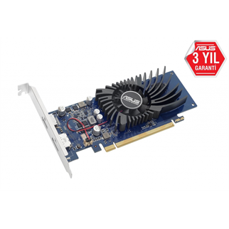 ASUS GT1030-2G-BRK, 2Gb, GDDR5, 64Bit, 1xHDMI, 1xDP, GAMING Ekran Kartı