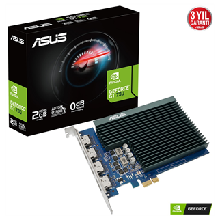 ASUS GT730-4H-SL-2GD5, 2Gb, GDDR5, 64Bit, 4xHDMI Ekran Kartı