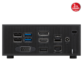 ASUS Mini PC PN42-SN0285AV, Intel Processor N100, 4Gb Ram, 128Gb M.2 SSD, DP, HDMI, VGA, COM, USB, Paylaşımlı Ekran Kartı, Wi-Fi6E, Windows 11 Pro, MFF MiniPC