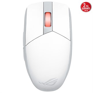 ASUS P520 ROG STRIX IMPACT III WL/WHT 36000DPI AURA SYNC RGB KABLOSUZ GAMING MOUSE