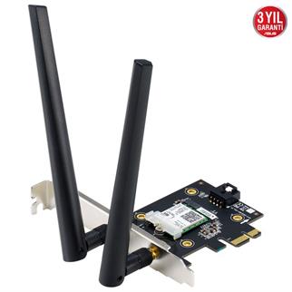 ASUS PCE-AX3000 Dual Band PCIe Kablosuz Adaptör,Bluetooth