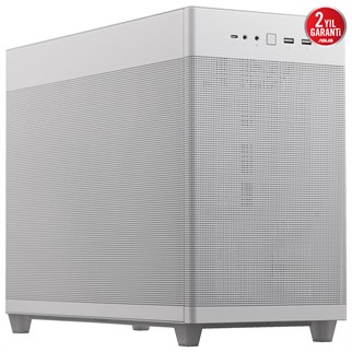 ASUS PRIME AP201 MESH WHITE Gaming Micro-Tower PC Kasası Beyaz / 90DC00G3-B39000