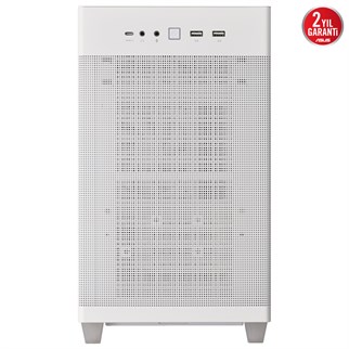 ASUS PRIME AP201 MESH WHITE Gaming Micro-Tower PC Kasası Beyaz / 90DC00G3-B39000
