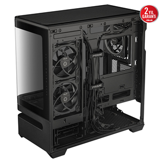 ASUS PRIME AP202 TG ARGB, PSU YOK, Tempered Glass, Kavisli Panel, ARGB, mATX, GAMING KASA
