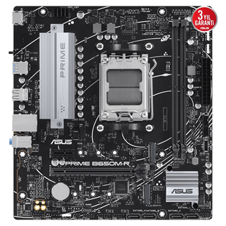 ASUS PRIME B650M-R, 2xDDR5, 2x M.2, HDMI, AM5 Soket Anakart