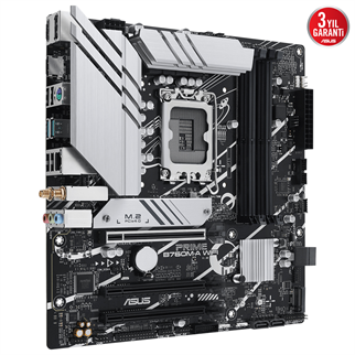 ASUS PRIME B760M-A WIFI-6E DDR5 HDMI DP PCIe 16X v4.0 1700p mATX