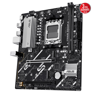 ASUS PRIME B840M-K, 8000MHz, 2xDDR5, 2x M.2, HDMI, AM5 Soket Anakart