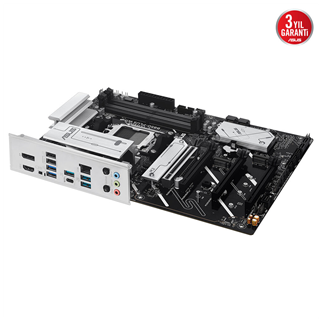 ASUS PRIME B850-PLUS WIFI, 4xDDR5, 3x M.2, HDMI, DP, Type-C, Wi-Fi 6E, Bluetooth v5.3, AM5 Soket GAMING Anakart