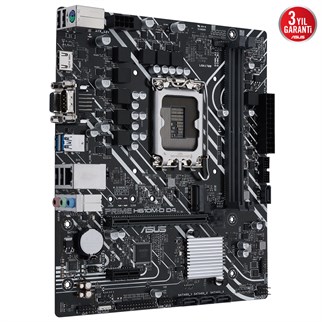 ASUS PRIME H610M-D D4 2xDDR4 VGA/HDMI 1xM.2 1xGLAN 1700P ANAKART