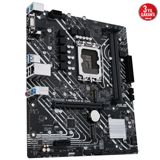 ASUS PRIME H610M-E D4 CSM DDR4 HDMI-DP PCIE 4.0 1700p mATX Kurumsal Anakart