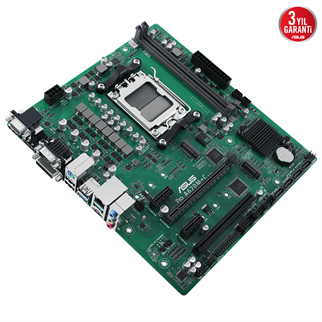ASUS PRO A620M-C-CSM DDR5 HDMI-DVI-DP TYPEC PCIE 4.0 AM5 mATX Kurumsal Anakart