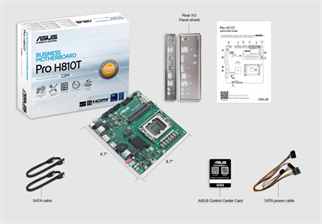 ASUS PRO H810T-CSM DDR5 HDMI-DP PCIE 5.0 1851p ATX Kurumsal Anakart