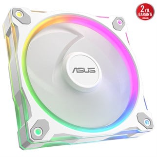 ASUS Prime MR120 Reverse Blade ARGB 120mm Kasa ve Radyatör Fanı (Ters Kanat - Beyaz) / 90DA00L3-B09000