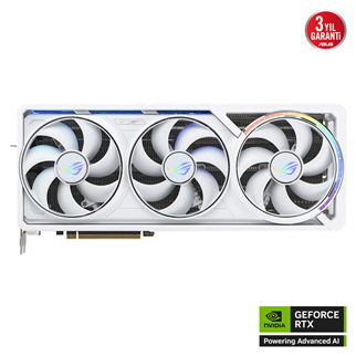 ASUS ROG-ASTRAL-RTX5090-O32G-WHITE, 32Gb, 512Bit, GDDR7, 2xHDMI, 3xDP GAMING Ekran Kartı