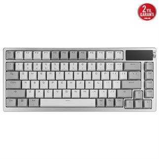 ASUS ROG Azoth ROG NX Snow Switch RGB Kablosuz Türkçe Mekanik Beyaz Gaming Klavye