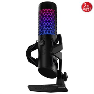 ASUS ROG Carnyx 24-Bit/192kHz RGB Profesyonel USB Oyuncu ve Yayıncı Mikrofonu / 90YH03Z0-BAUA00