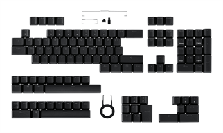 ASUS ROG PBT Keycap Set AC03 90MP0280-BAUA00 124 Tuş PBT Doubleshot Mekanik Klavye Tuş Seti