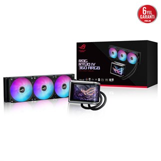 ASUS ROG RYUO IV SLC 360MM ARGB SIVI İŞLEMCİ SOGUTUCUSU