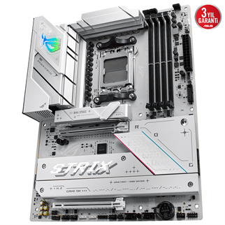 ASUS ROG STRIX B850-A GAMING WIFI7 DDR5 HDMI DP PCIE 5.0 AM5 mATX BEYAZ