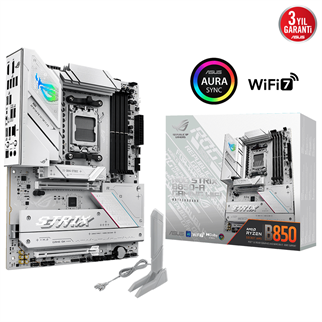 ASUS ROG STRIX B850-A GAMING WIFI7 DDR5 HDMI-DP PCIE 5.0 AM5 ATX BEYAZ