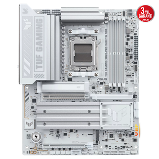 ASUS TUF GAMING B850-PRO WIFI7 W NEO, 4xDDR5, 3x M.2, HDMI, DP, Type-C, Wi-Fi 7, Bluetooth v5.4, AM5 Soket GAMING Anakart