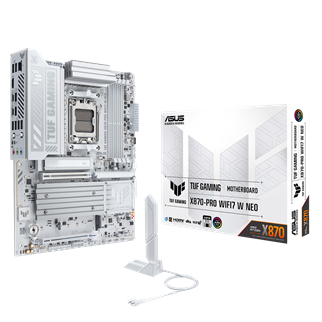 ASUS TUF GAMING B850-PRO WIFI7 W NEO, 4xDDR5, 3x M.2, HDMI, DP, Type-C, Wi-Fi 7, Bluetooth v5.4, AM5 Soket GAMING Anakart