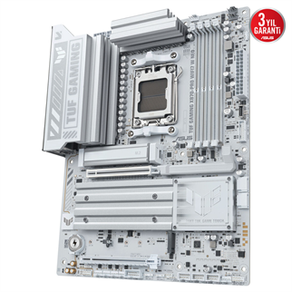 ASUS TUF GAMING X870-PRO WIFI7 W NEO, 4xDDR5, 4xM.2, HDMI, DP, Type-C, Wi-Fi 7, Bluetooth v5.4, AM5 Soket GAMING Anakart