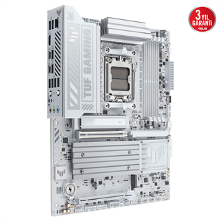 ASUS TUF GAMING X870-PRO WIFI7 W NEO DDR5 HDMI-DP TYPEC PCIE 5.0 AM5 ATX BEYAZ