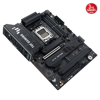 ASUS TUF GAMING X870E-PLUS WIFI7, 4xDDR5, 4xM.2, HDMI, 2xDP, Type-C, PCIe 5.0, 2xWi-Fi 7, Bluetooth v5.4, AM5 Soket GAMING Anakart