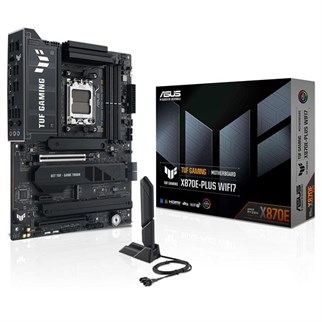 ASUS TUF GAMING X870E PLUS WIFI7 DDR5 HDMI DP PCIE 5.0 AM5 ATX