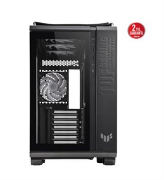 ASUS TUF Gaming GT502 Plus Panaromik Temperli Cam USB 3.2 ATX Siyah Gaming Kasa