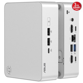 ASUS ULTRA 225H-RAM-DİSK YOK-FDOS MINI PC GÜMÜŞ / NUC15 PRO+ RNUC15CRSU500002